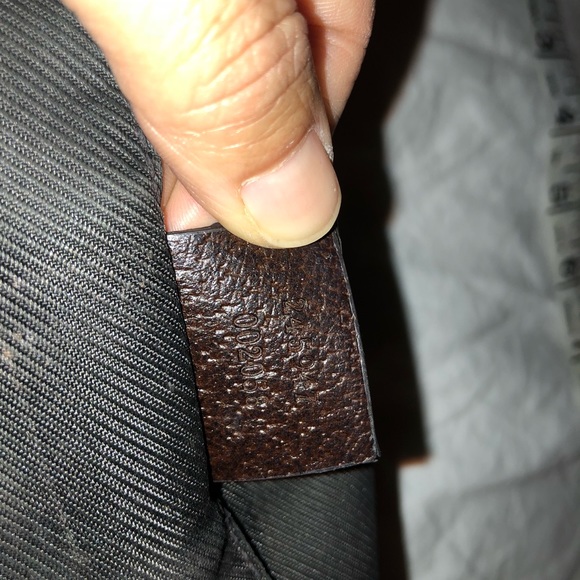 GUCCI Monogram Small Cosmetic Case Dark Brown! - Picture 7 of 8